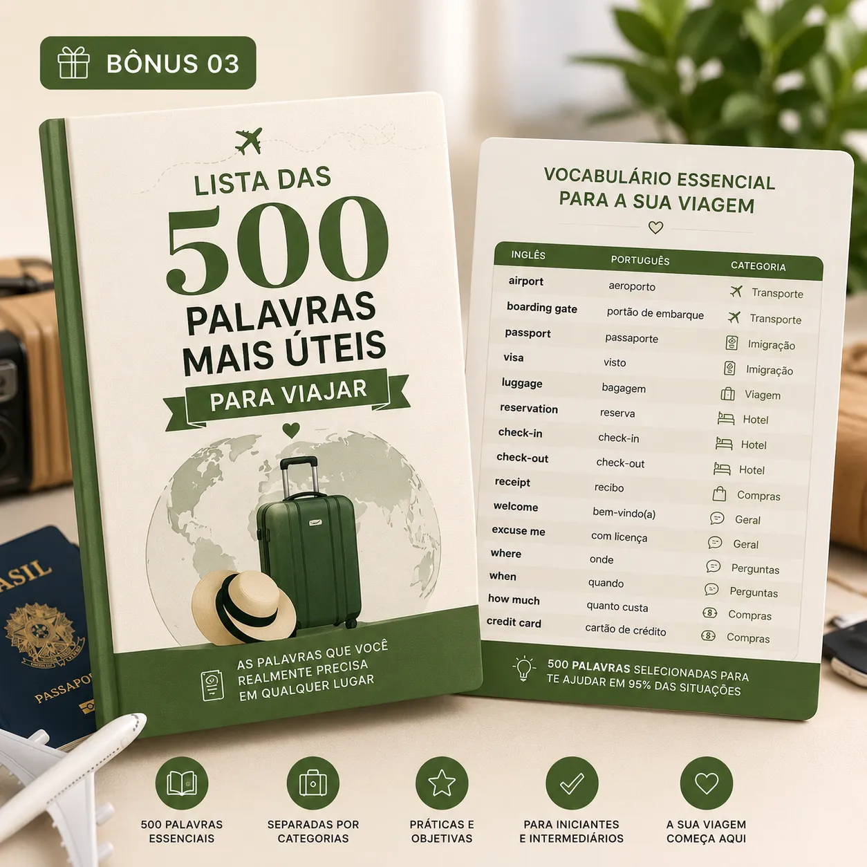 Dicionário Visual das 500 Palavras Vitais 📕